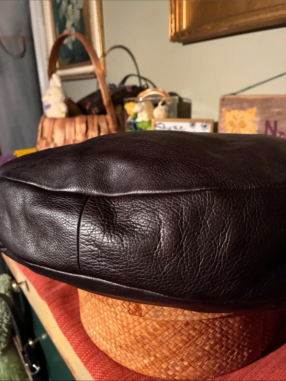 Coach Ali HOBO Slouchy Shoulder Bag in Dark Brown Leather - 13655 - Year 2009